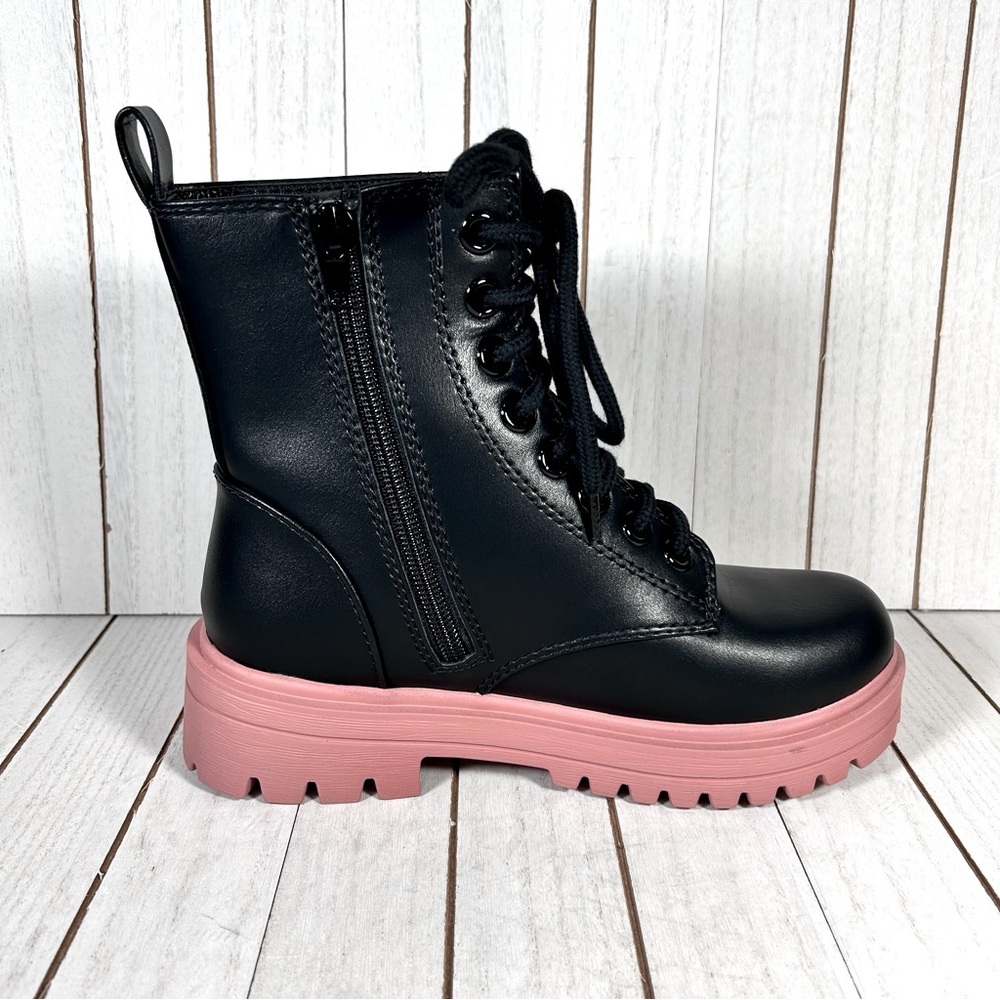 WOMENS COMBAT BOOTS (FIRM-S) - Picture 2 of 11